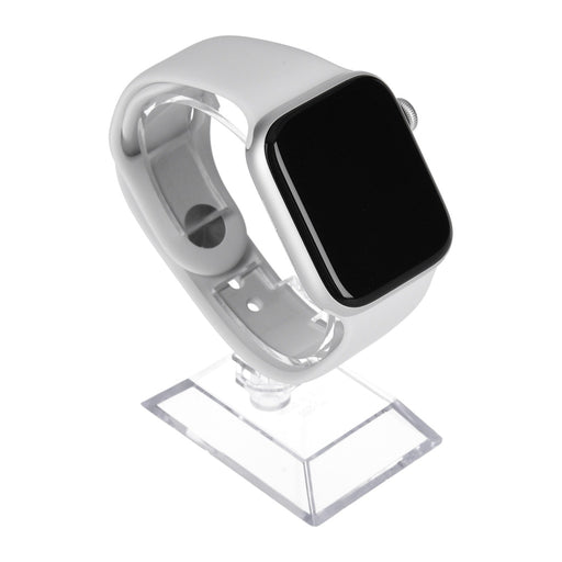 Produktbild Smartwatch - Apple Watch Series 4 44mm GPS + 4G Silber  Aluminiumgehäuse mit Sportarmband Weiß