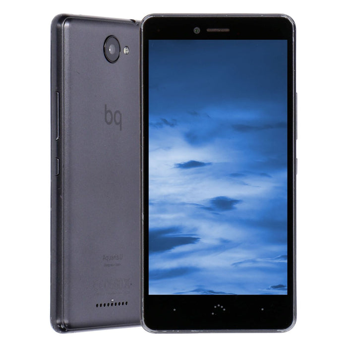 BQ Aquaris U Dual-SIM 16GB Graphit Grau