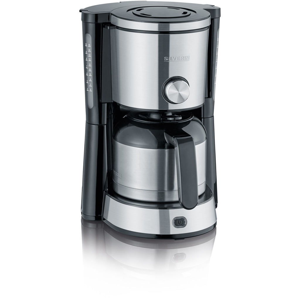 Produktbild Filterkaffeemaschine - Severin KA4845 Kaffeemaschine Edelstahl/schwarz