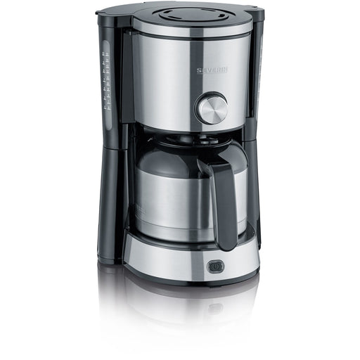 Produktbild Filterkaffeemaschine - Severin KA4845 Kaffeemaschine Edelstahl/schwarz