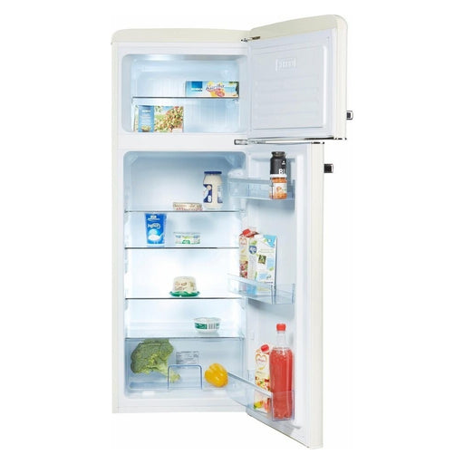 Produktbild Kühl-/Gefrierkombination - Amica KG C15635 B Kühl-/ Gefrierkombination Freistehend im Retrodesign beige
