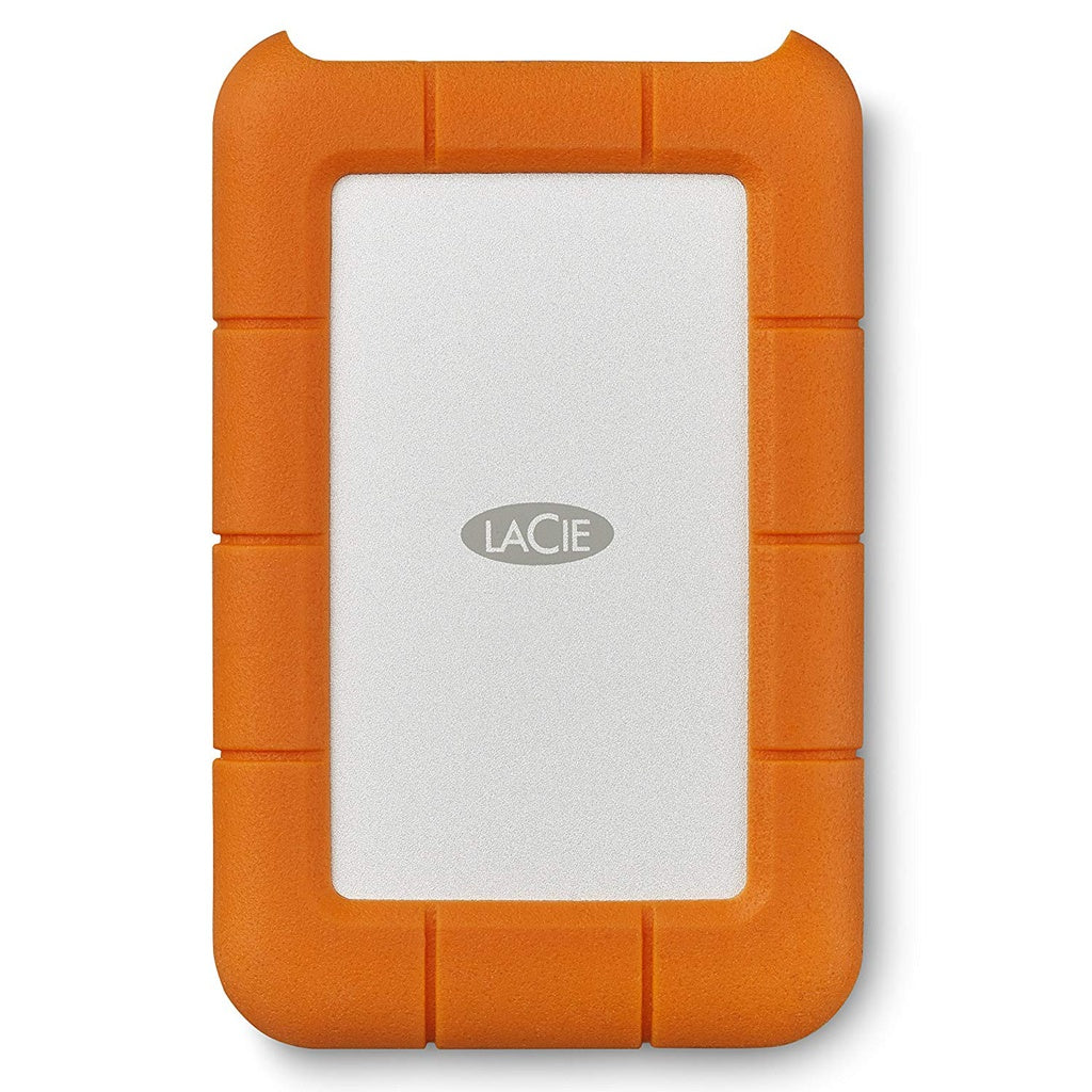 Produktbild externer Speicher - LaCie Rugged USB-C ext. Festplatte 4TB orange