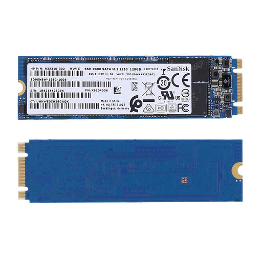 Produktbild interne SSD - SanDisk X600 interne SSD-Festplatte 128GB SATA M.2 Serial ATA III
