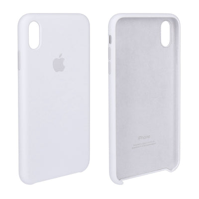 Silikon Case für iPhone XS Max Weiß