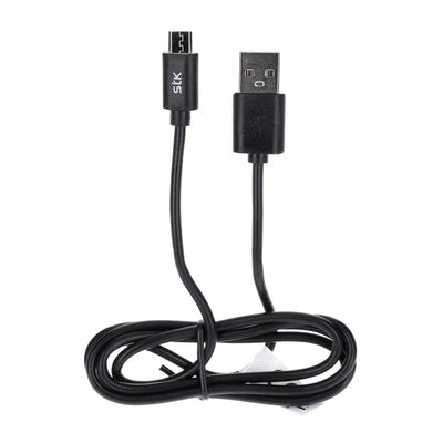 Lade und Sync-Kabel micro USB-Anschluss 1 Meter schwarz