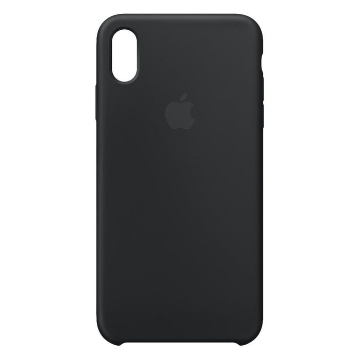 Apple Silikon Case für iPhone Xs Max Schwarz
