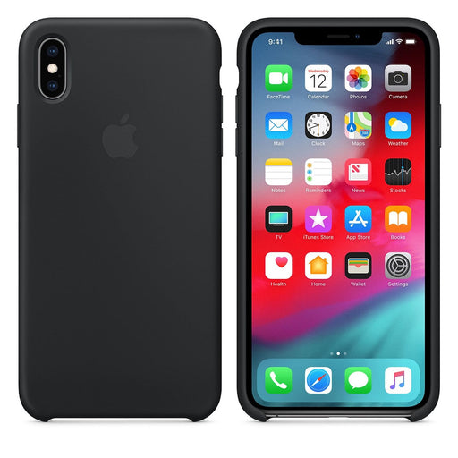 Produktbild Smartphone-Hülle - Apple Silikon Case für iPhone Xs Max Schwarz