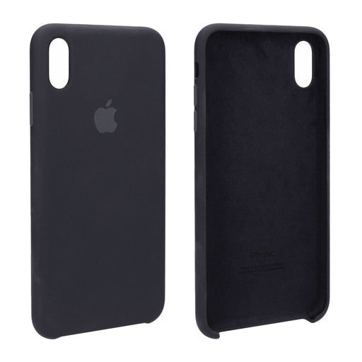 Apple iPhone XS Max Silikon Case Hulle schwarz