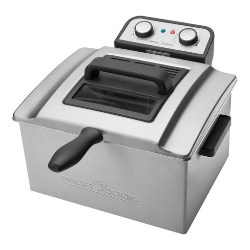 Produktbild Kaltzonenfritteuse - ProfiCook PC-FR 1038 Doppelfritteuse mit 2 kleinen und einem großen Frittierkorb