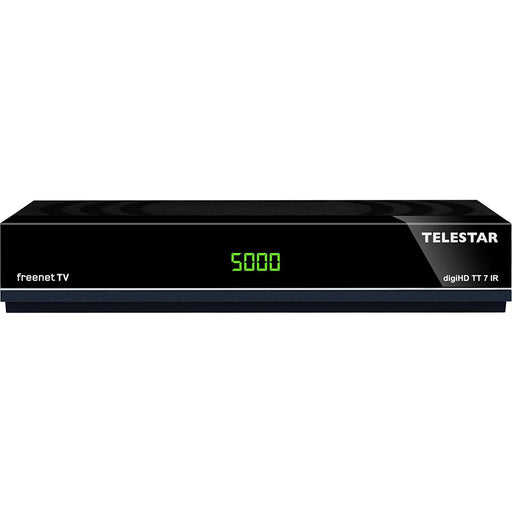 Produktbild DVB-T2 HD Receiver - TELESTAR digiHD TT 7 IR Full HD HEVC DVB-T2 Kabel Empfang, HDMI, AV-Ausgang, PVR ready, USB2.0