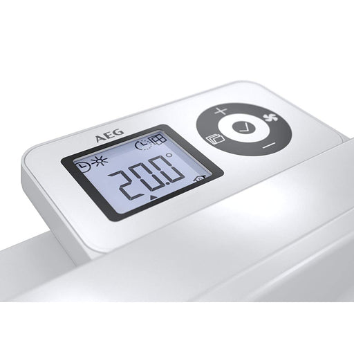 Produktbild Elektro-Heizkörper - AEG Wandkonvektor WKL 1505 für ca. 15 m², Heizung  1500 W, 5-30 °C, wandhängend, LC-Display, Timer