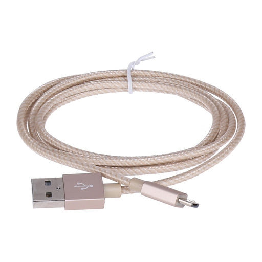 Produktbild USB-Kabel - Belkin Premium MIXIT Metallic Micro-USB auf USB-A Datenkabel Ladekabel gold 1,2m