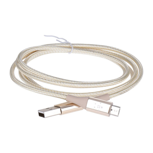Produktbild USB-Kabel - Belkin Duratek Micro USB auf USB Kabel  Datenkabel Ladekabel gold 1,2m