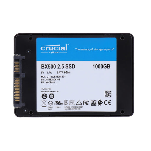 Produktbild interne SSD - Crucial BX500 int. 2,5" SSD Festplatte 1TB