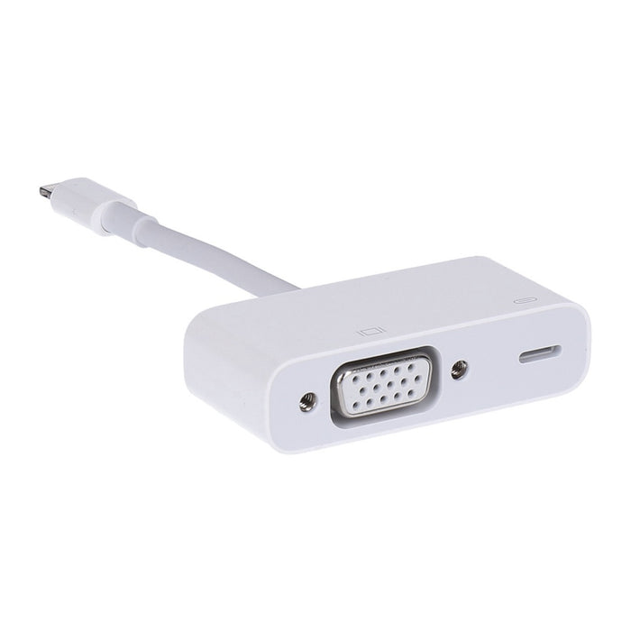 Apple Lightning auf VGA Adapter weiß