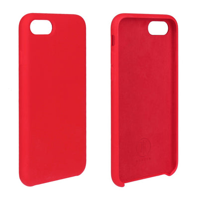 JT Berlin Steglitz Silikon BackCase Rot passend für Apple iPhone SE 2020/8/7