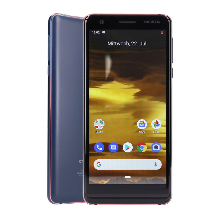 Nokia 3.1 Dual-SIM 16GB Blau