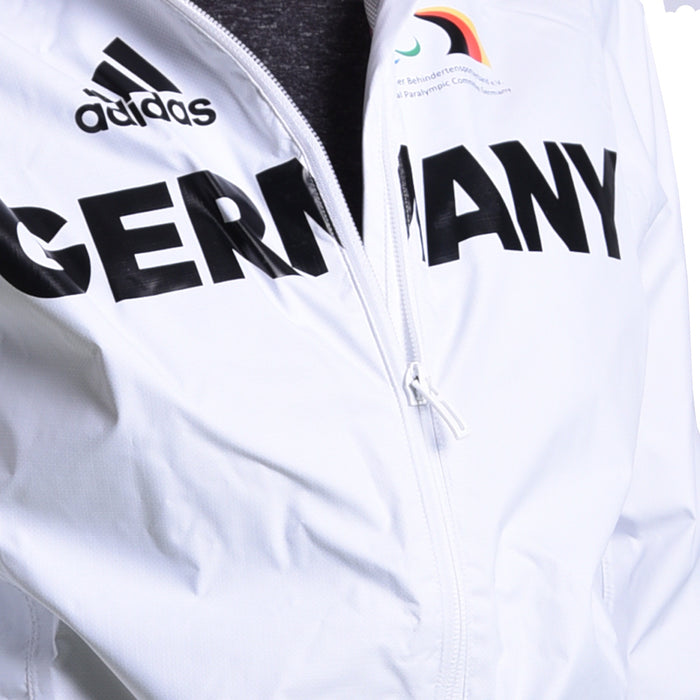 adidas Präsentationsjacke "Germany" für Frauen RIO 2016 PARALYMPICS - Größe 2 (XS) in weiß 2