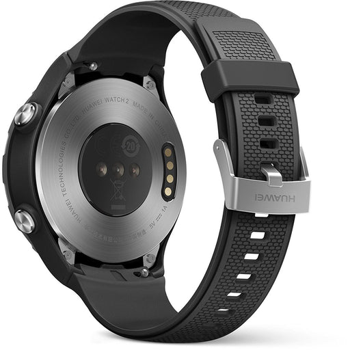 Produktbild Smartwatch - Huawei Watch 2 4G Carbon Black Sportarmband