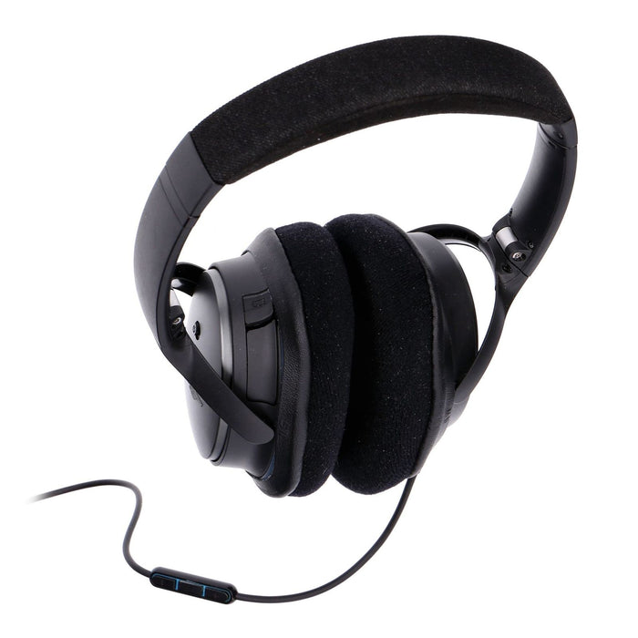 Bose QuietComfort 25 Kopfhörer in schwarz grau geeignet für Apple-Geräte