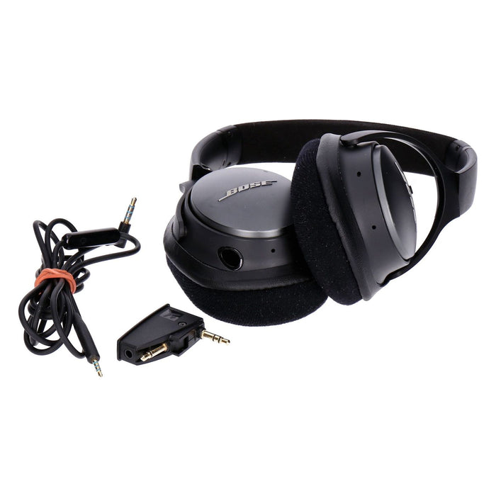 Bose QuietComfort 25 Kopfhörer in schwarz grau geeignet für Apple-Geräte