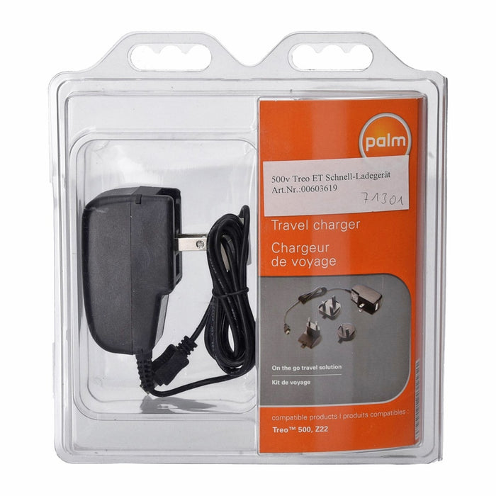Palm AD7112A Netzteil Reiselader Mini USB für Handy, Tablet, Navi schwarz