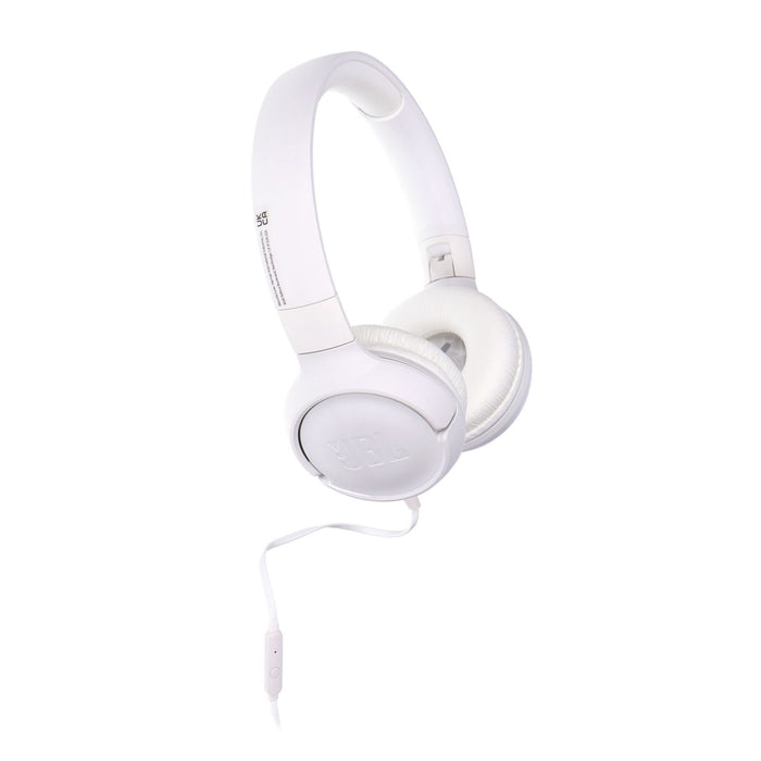 JBL Tune500 On Ear Kopfhörer weiß kabelgebunden