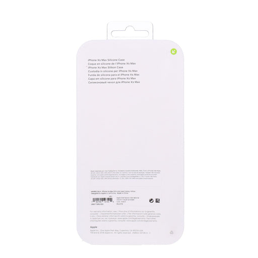Produktbild Smartphone-Hülle - Apple Silikon Case für iPhone Xs Max Kanariengelb