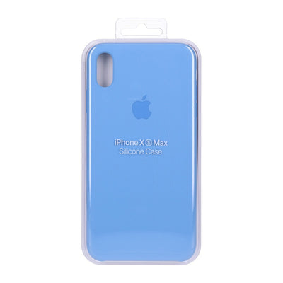 Silikon Case für iPhone Xs Max Kornblume