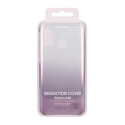 Gradation Cover Schwarz mit Farbverlauf passend für Galaxy A40