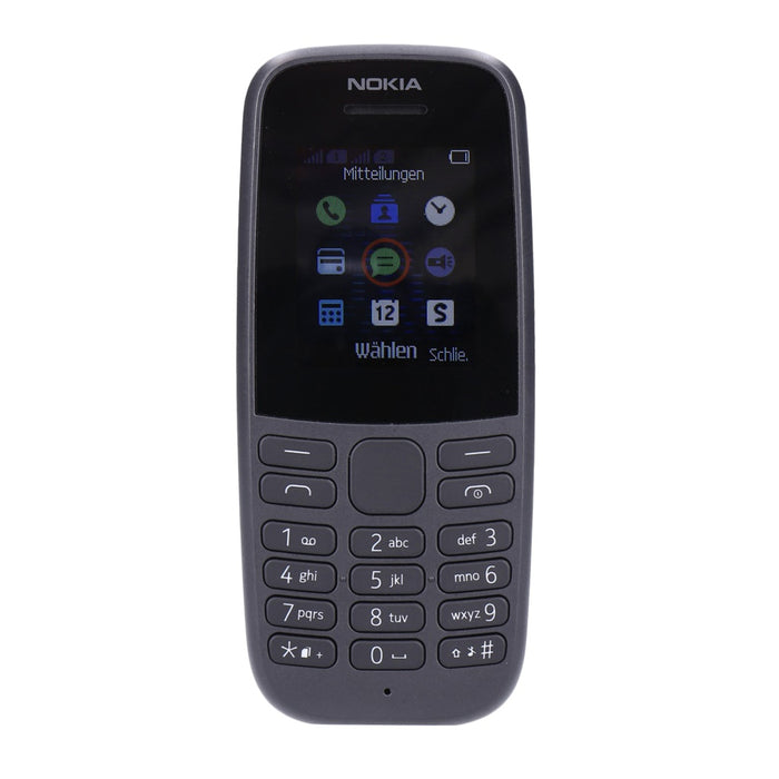 Nokia 105 2019 Dual-SIM Schwarz