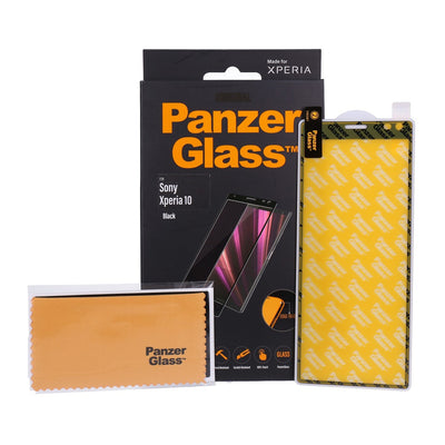 Sony Xperia 10 Displayschutz schwarz Edge to Edge
