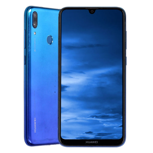 Produktbild Smartphone - HUAWEI Y7 (2019) 4G Dual-SIM 32GB Aurora Blue