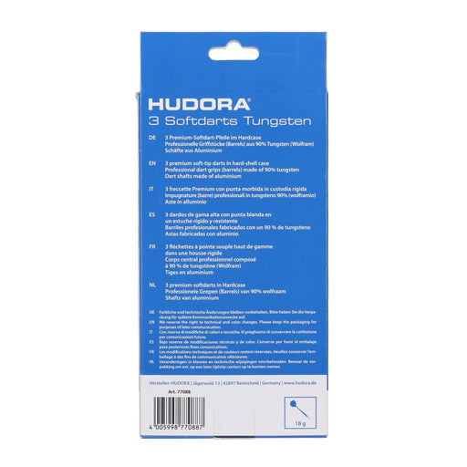 Produktbild Softdarts - HUDORA Softdarts 90% Tungsten Dart-Pfeile 3 Stück