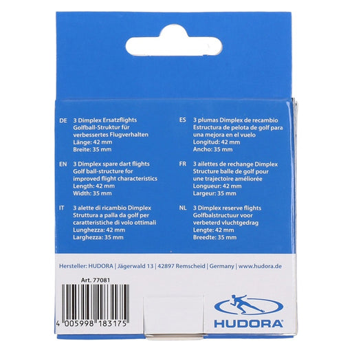 Produktbild Dart-Flights - HUDORA Dart Flights Dimplex 30 Stück