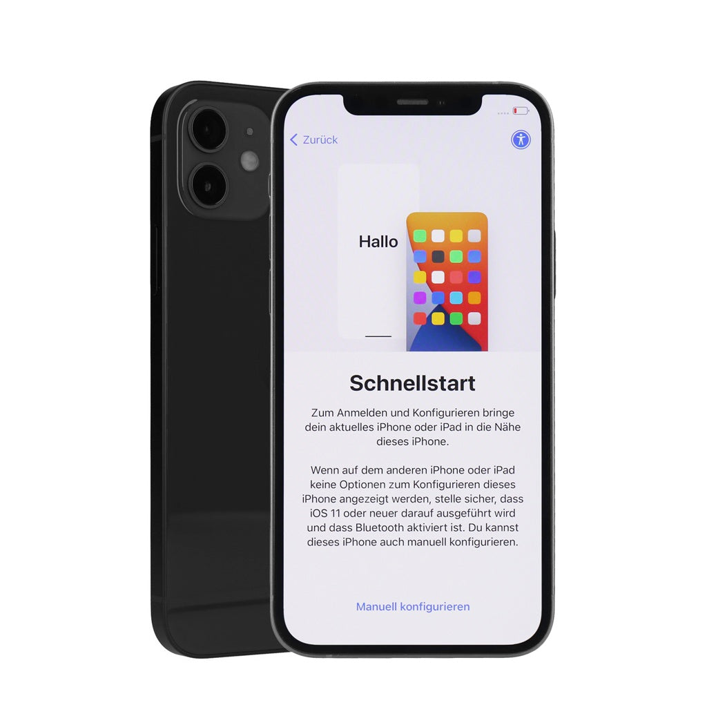 Produktbild Smartphone - Apple iPhone 12 mini 128GB Schwarz