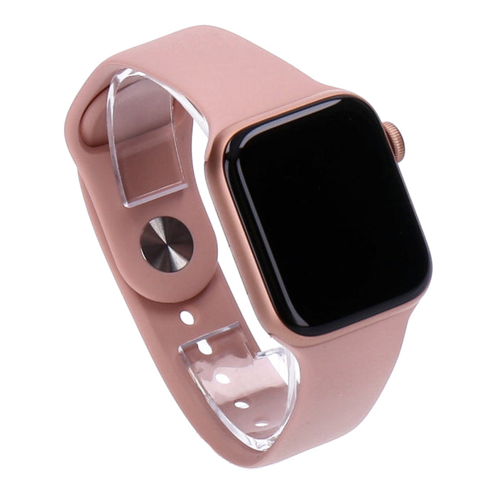Apple Watch Series 5 40mm GPS Gold Aluminiumgehäuse mit Sportarmband Pink Sand