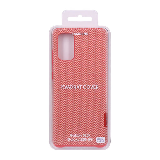 Produktbild Smartphone-Hülle - Samsung Galaxy S20+ Cover kvadrat rot