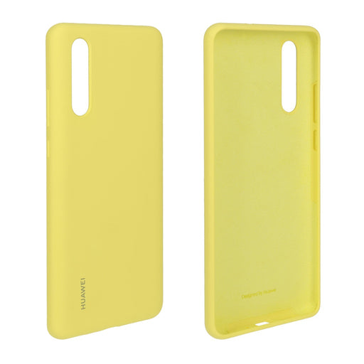 Produktbild Smartphone-Hülle - Huawei P30 Silikon Cover Case gelb