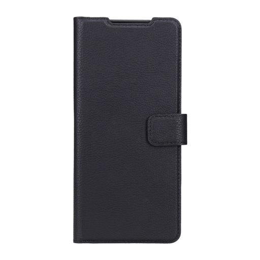 Produktbild Smartphone-Hülle - Xqisit Slim Wallet Samsung Galaxy S20 Ultra schwarz Leder Klapphülle