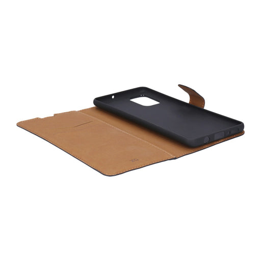 Produktbild Smartphone-Hülle - Xqisit Slim Wallet Galaxy A71 schwarz Klapphülle