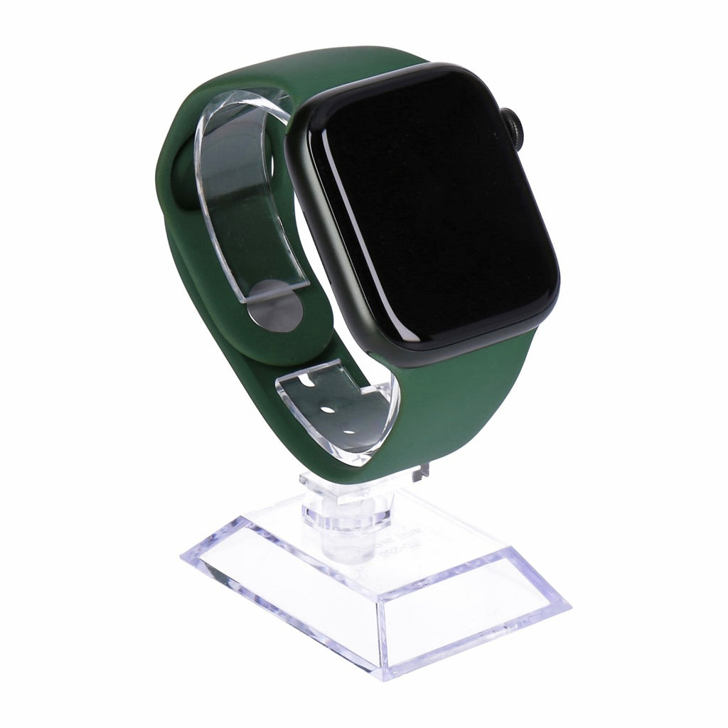 Produktbild Smartwatch - Apple Watch Series 7 45mm GPS Grün Aluminumgehäuse mit Sportarmband Kleeblatt
