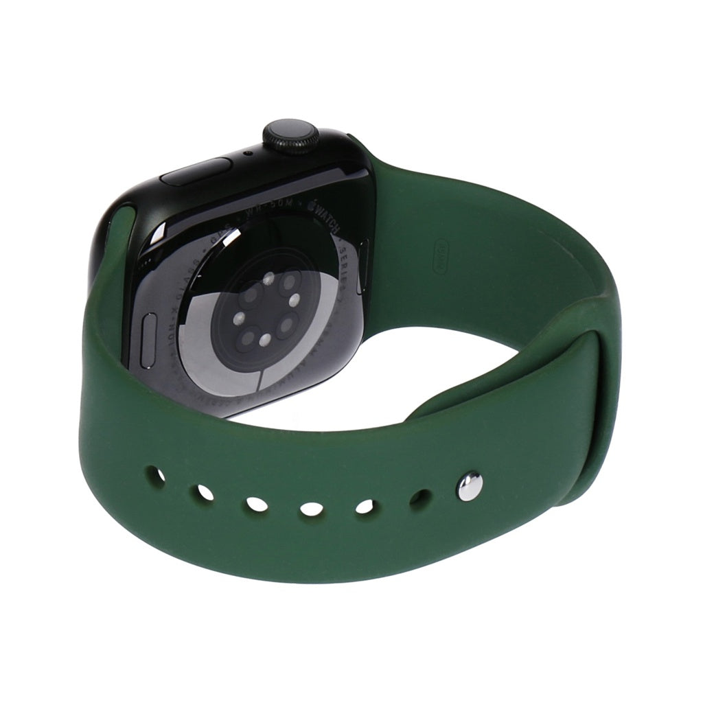 Produktbild Smartwatch - Apple Watch Series 7 45mm GPS Grün Aluminumgehäuse mit Sportarmband Kleeblatt