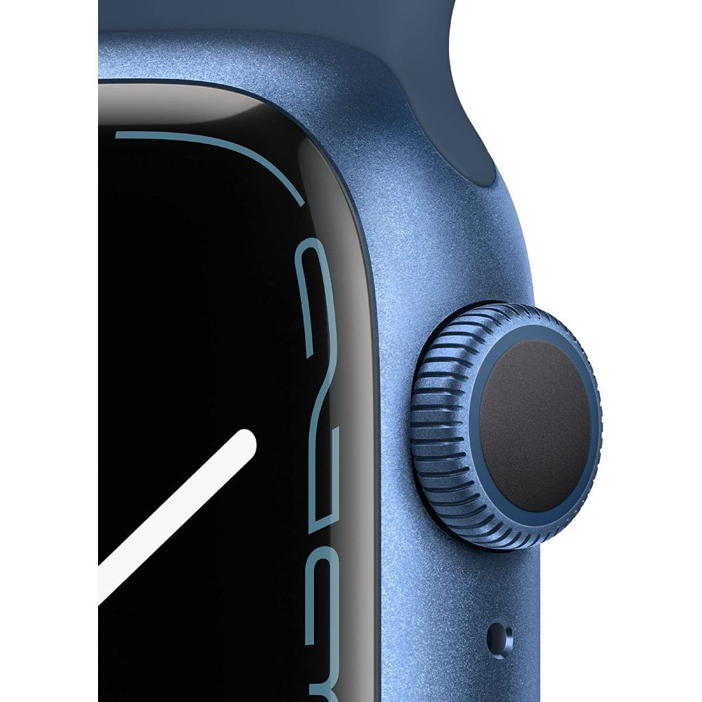 Produktbild Smartwatch - Apple Watch Series 7 41mm GPS Blau Aluminumgehäuse mit Sportarmband Blau