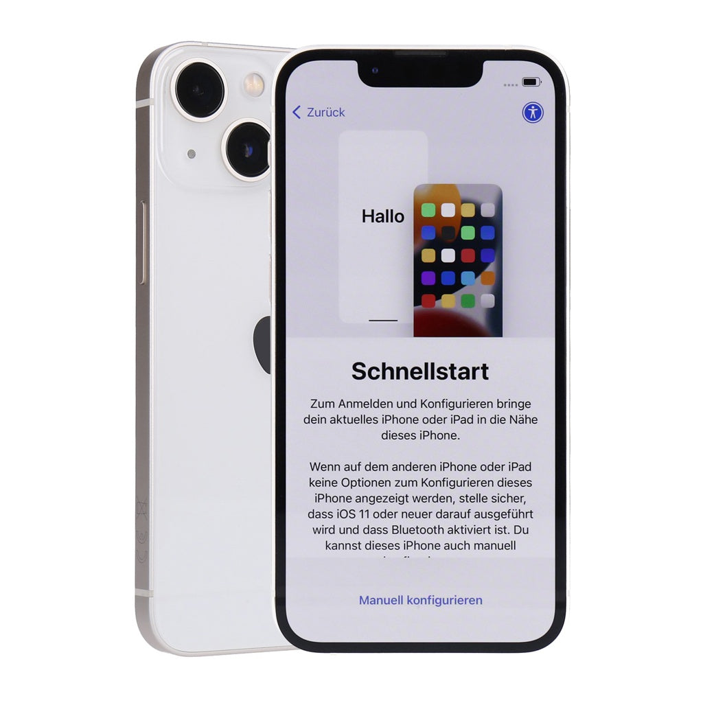 Produktbild Smartphone - Apple iPhone 13 128GB Polarstern