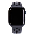 Apple Watch Series 7 Nike 45mm GPS Mitternacht Sportarmband anthrazit/schwarz