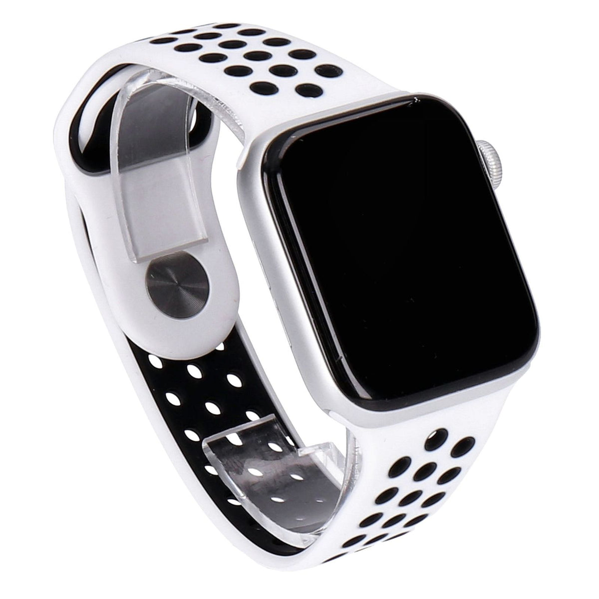 Produktbild Smartwatch - Apple Watch Series 4 Nike+ 44mm GPS Silber Aluminium Sportarmband Platinum/Silber