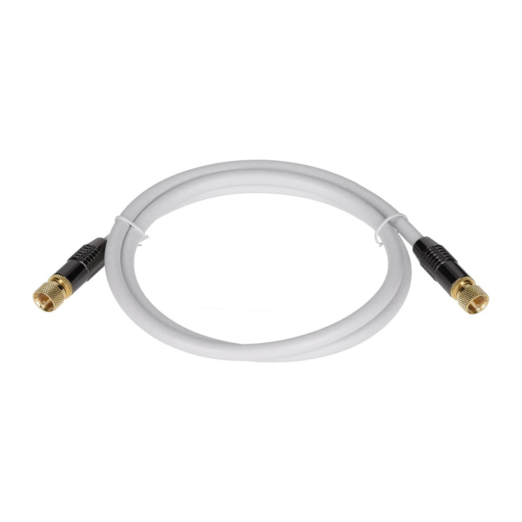 Produktbild SAT-Kabel - TP SAT-Kabel in weiß, gerade  1m