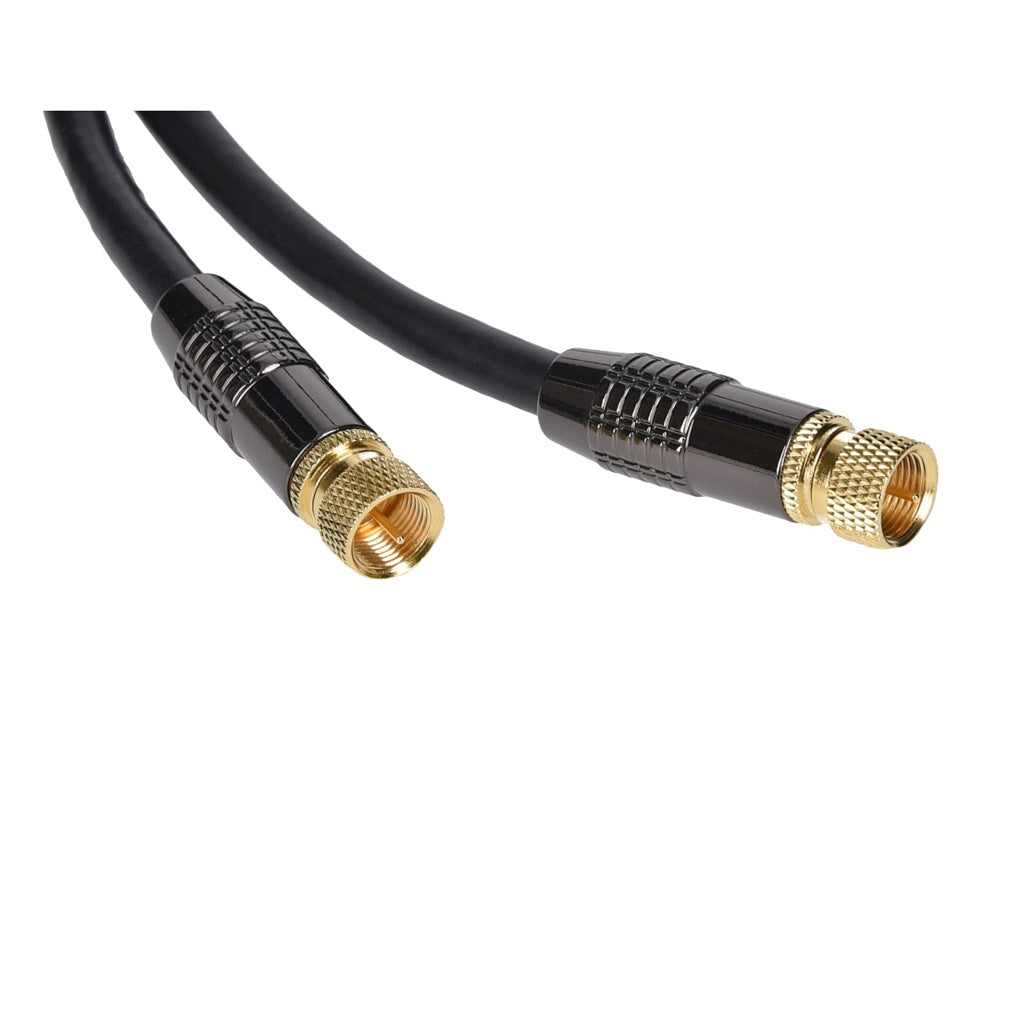 Produktbild SAT-Kabel - TP SAT-Kabel in schwarz, gerade  10m