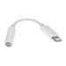 Apple Lightning auf 3.5 mm Headphone Jack Adapter weiß